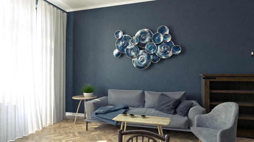 Lotus Leaves Wall Mountable Original Artwork