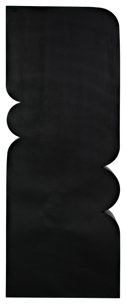 Noir Furniture Atomic Bookcase, Metal