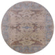 Ahgly Company Indoor Round Mid-Century Modern Area Rugs, 7' Round