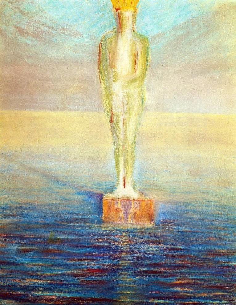 Mikalojus Ciurlionis Rex III, 21"x28" Wall Decal