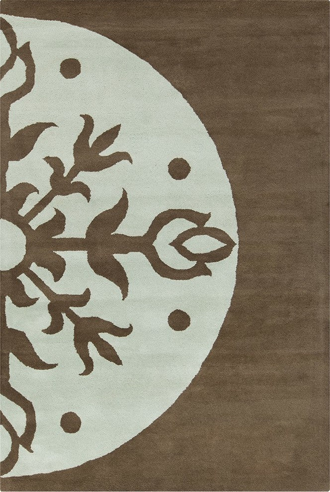 Allie Contemporary Contemporary Area Rug, 5'x7'6"