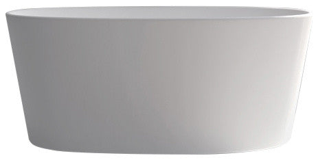 Legion Furniture William Matte Tub, White