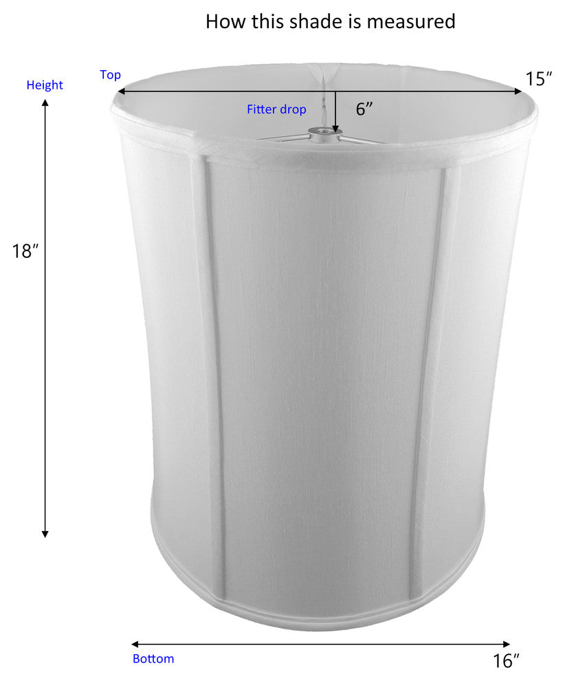 Brickly Cylinder Lampshade, 16"x15"x18"