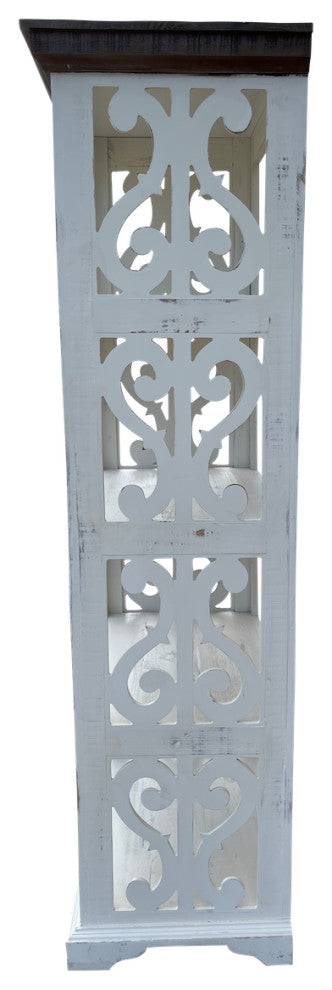 Bookcase With Side Accent