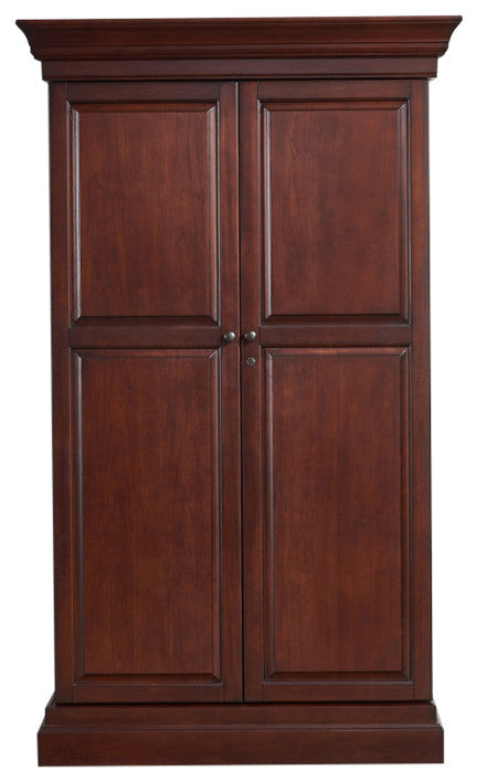 Ashton Wine Cabinet, Nut Brown