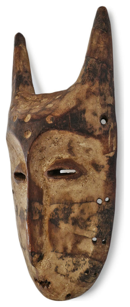 Consigned Old Lega Horn Mask