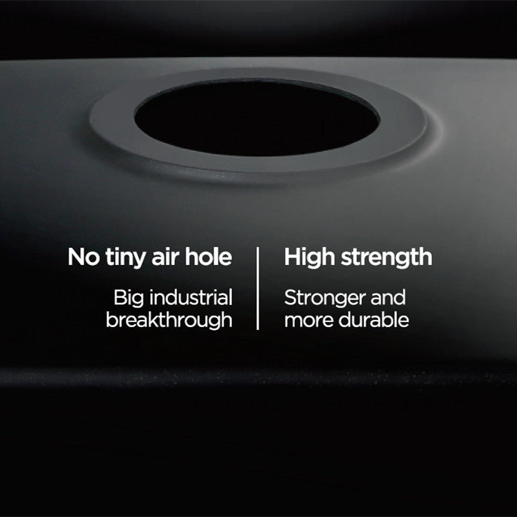 HIGOLD Single Bowl Undermount Kitchen Sink, Black