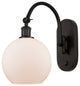 Innovations 518-1W-OB-G121-8 1-Light Sconce, Oil Rubbed Bronze