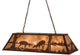 48L Battling Bucks Oblong Pendant