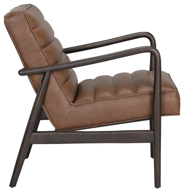 Lyric Lounge Chair, Vintage Caramel Leather