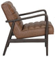 Lyric Lounge Chair, Vintage Caramel Leather