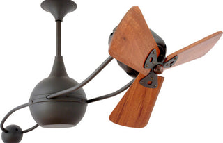 Brisa 2000, Rotational Ceiling Fan, Bronzette Finish, Metal Blades