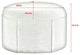 Rustic Manor Blanca Ottoman, Upholstered, Linen, Beige