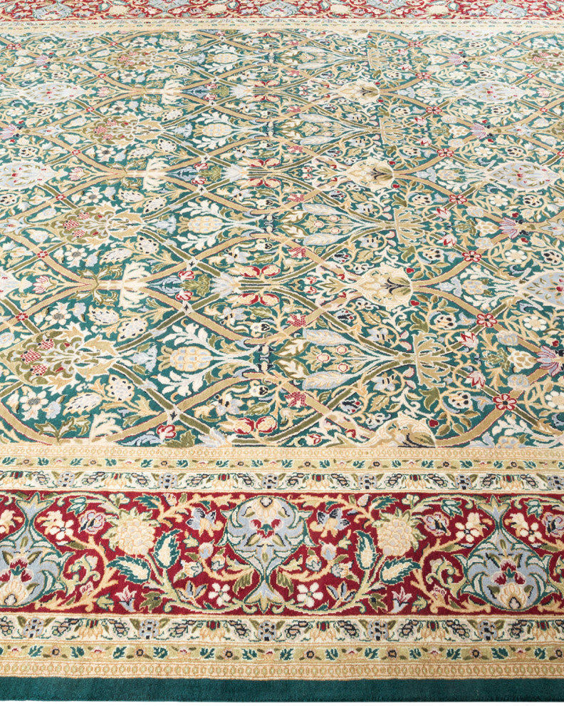 MOGUL, Hand Knotted Area Rug 10' 4" X 8' 1"