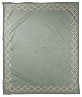 Diamond Sage Blanket 50x60 Coral Fleece Blanket