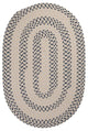 Colonial Mills Elmwood EM59 Denim Traditional Area Rug, Round 8'x8'