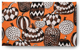 Pumpkins Galore Fall Design Chenille Area Rug, Orange, 2'x3'