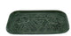 Petite Green Floral Embossed Tray