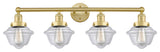 Innovations Oxford 4 33.5" Bath Vanity-Light Satin Gold