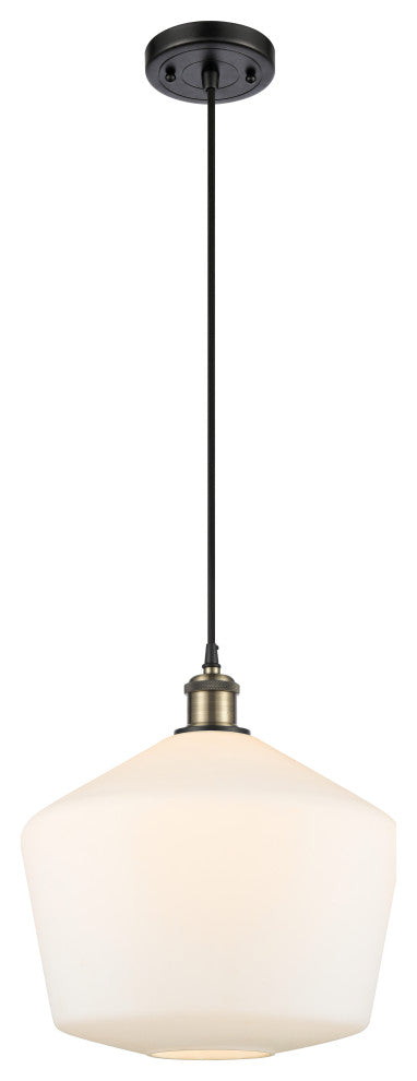 Innovations 516-1P-BAB-G651-12-LED 1-Light Mini Pendant Black Antique Brass