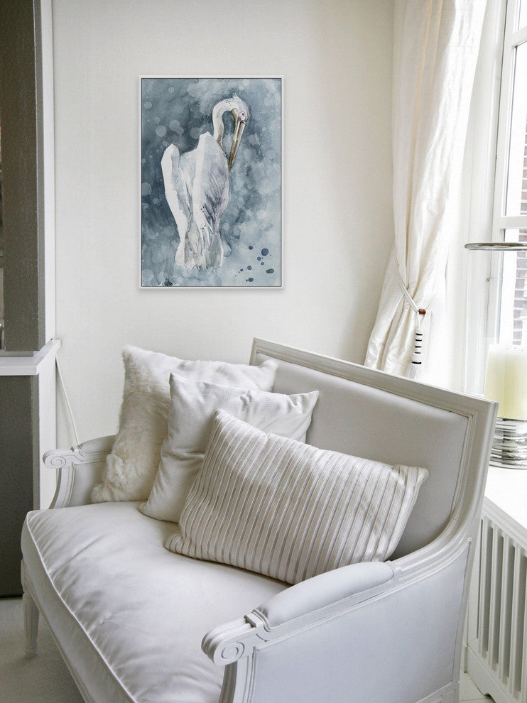 "Transformation II" Floater Framed Painting Print on Canvas, 40"x60"