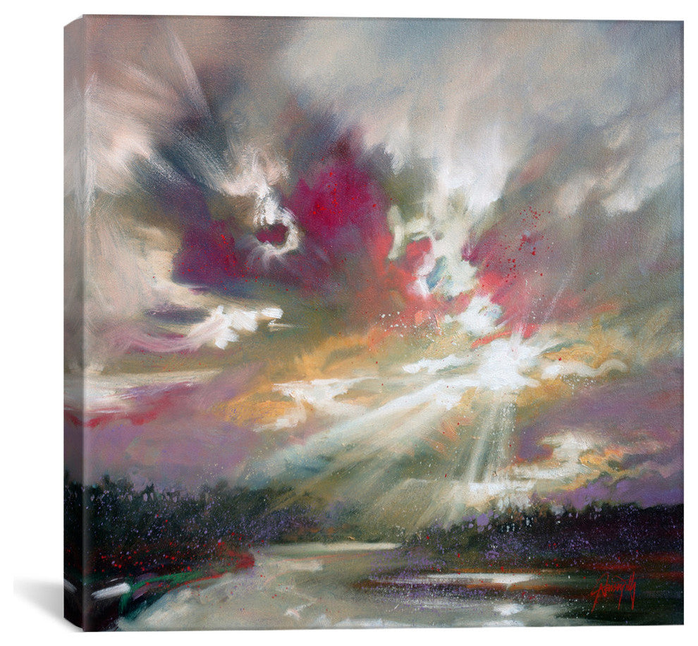 "Loch Light II" by Scott Naismith, 37"x37"
