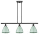 Innovations 516-3I-BK-MBD-75-SF-LED 3 Light Island Light, Matte Black
