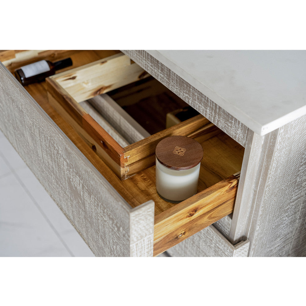 Fresca Formosa Floor Standing Bathroom Cabinet, Sage Gray, 46", Cabinet Only