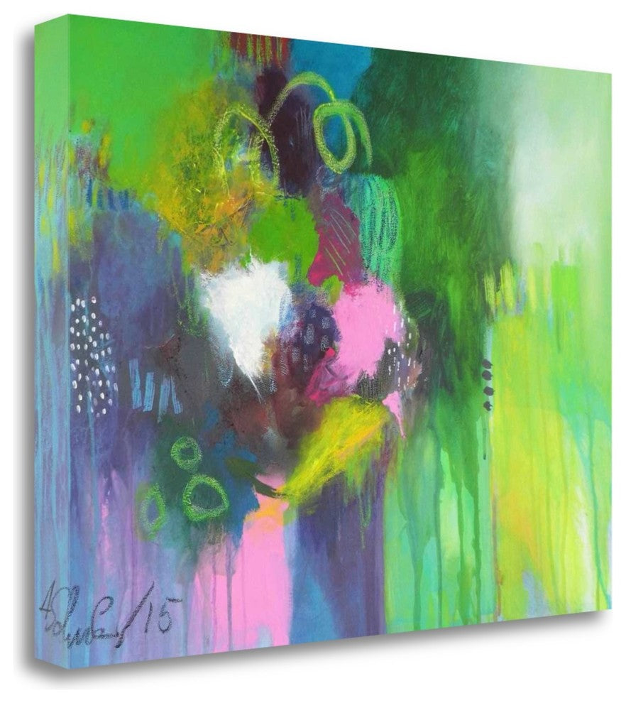 "A Day At The Coast 0.6" By Anna Schueler, Giclee Print on Gallery Wrap Canvas