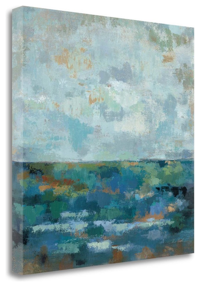 "Seascape Sketches II" By Silvia Vassileva, Giclee Print on Gallery Wrap Canvas