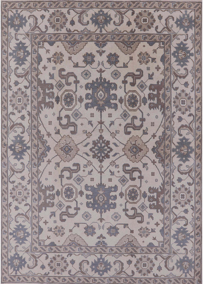 Ahgly Company Indoor Rectangle Mid-Century Modern Area Rugs, 6' x 9'