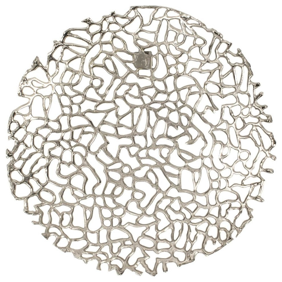 Howard Elliott Open Work Silver Wall Decor