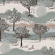 Laura Ashley Hartingdon Jade Green Removable Wallpaper