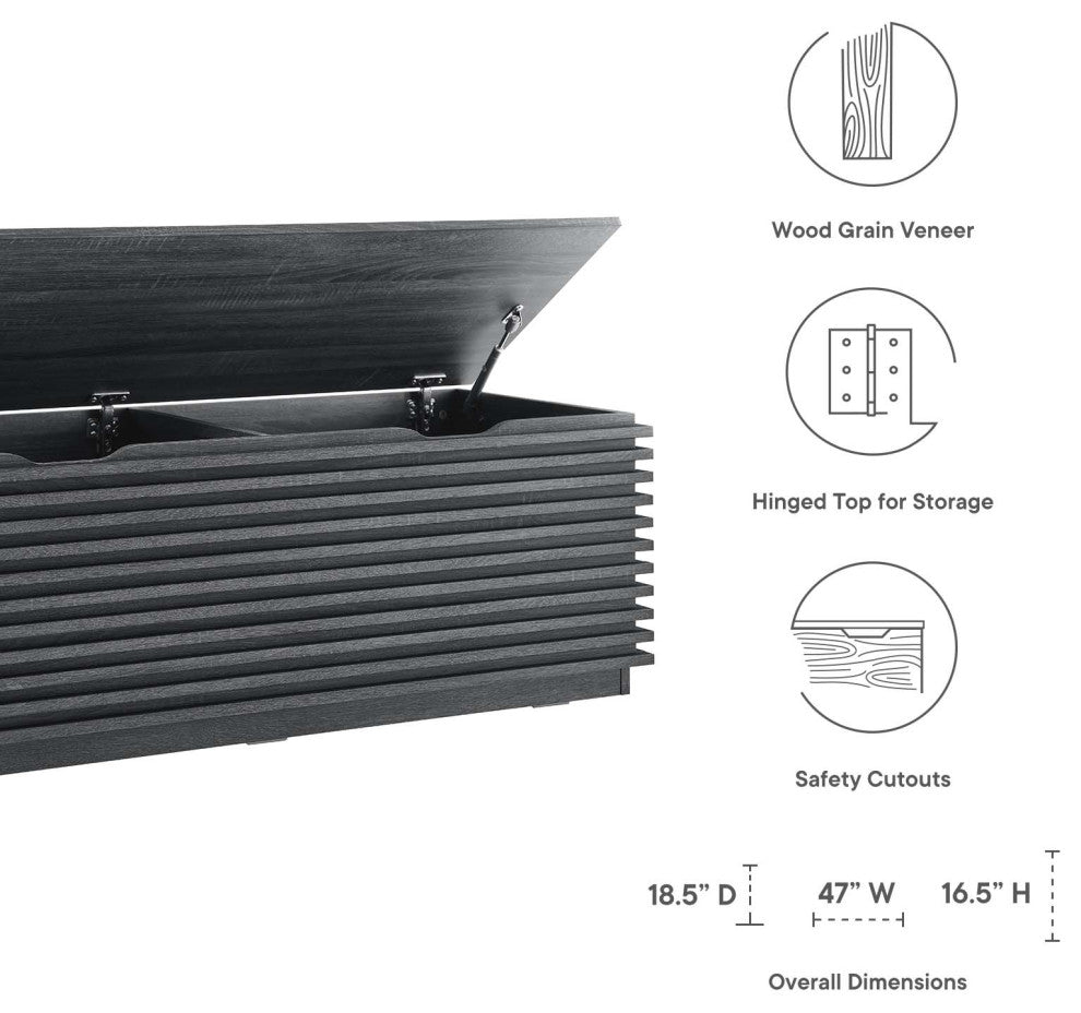 Render Storage Bench, Charcoal
