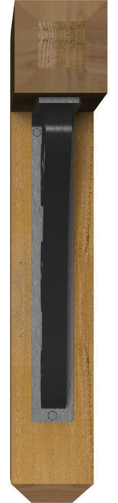 Tristan Craftsman Ironcrest Bracket Triple Brace, 4"x20"x23", 4" Thick