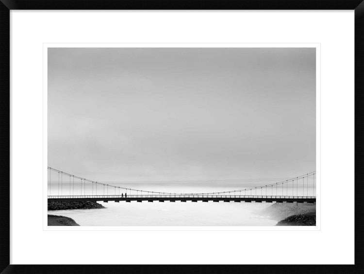 "The Bridge" Framed Digital Print by Markus Kuhne, 30x22"