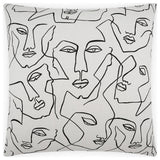 Face Up Pillow - White