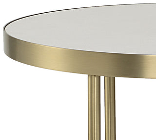 Uttermost Aragon White Nesting Tables Set of 2