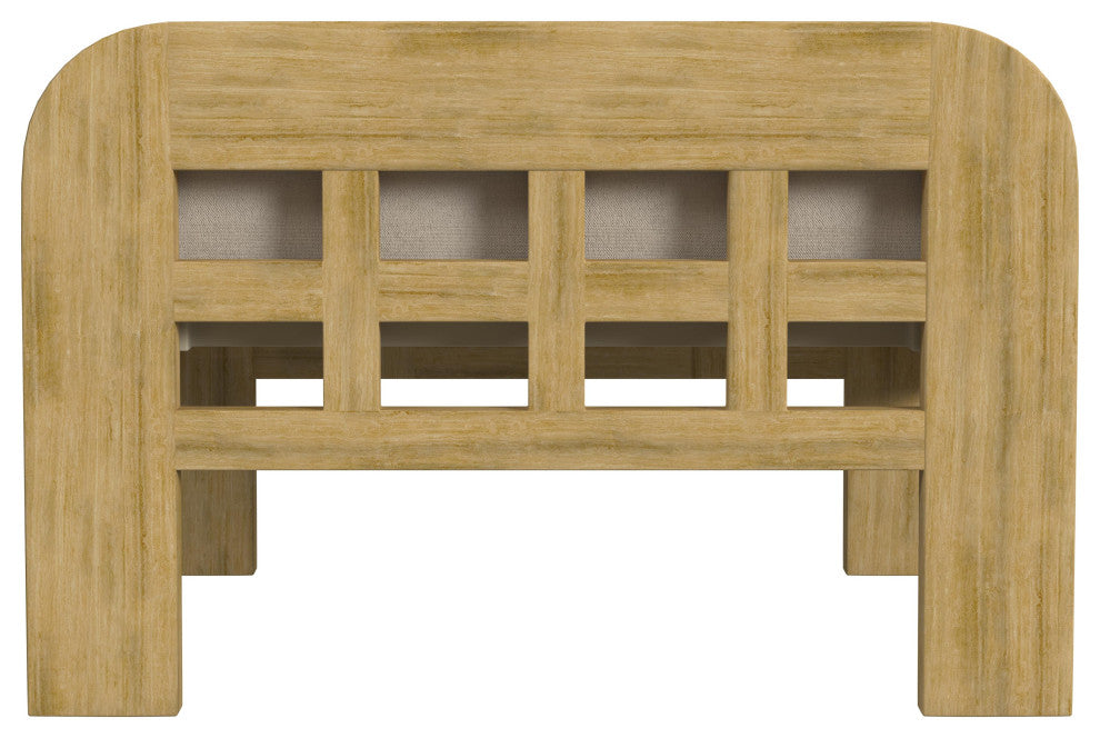 Monhegan Teak Outdoor Ottoman