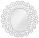 Siren Wall Mirror - White
