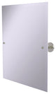 Prestige Skyline Frameless Beveled Edge Tilt Mirror, Satin Nickel