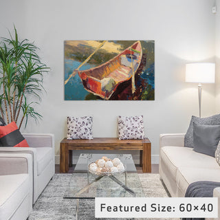 "Italian Wayfarer" by Beth A. Forst, 26x18x1.5