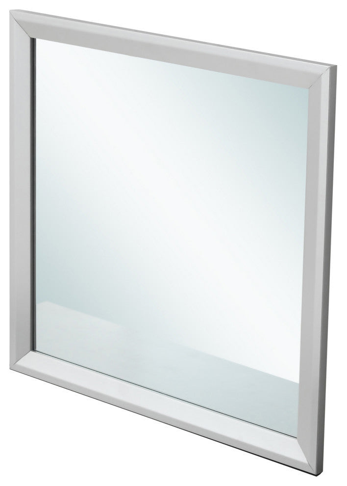 36 in. x 36 in. Classic Square Framed Dresser Mirror