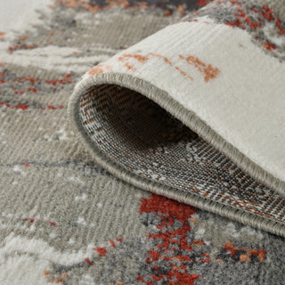 Alpine Ehra Power-Loomed Polypropylene Area Rug, Rust, 10'6" X 13'9"