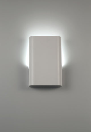 Punch 1-Light Wall Washer, White Finish