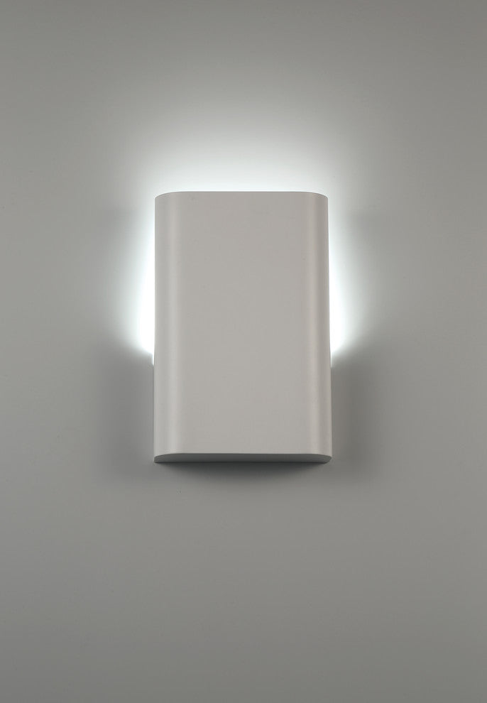Punch 1-Light Wall Washer, White Finish