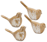 Bird Figurine, 4-Piece Set