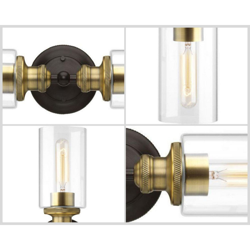 Archives 2-Light Bath, Antique Bronze