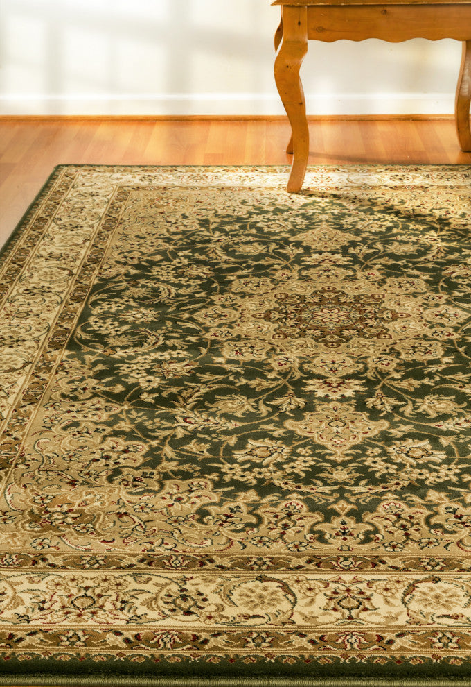 Legacy Green Rug, 5'3"X7'7"