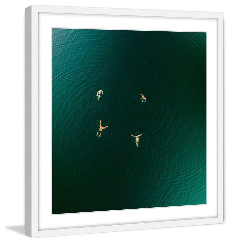 "Floating" Framed Print by Karolis Janulis